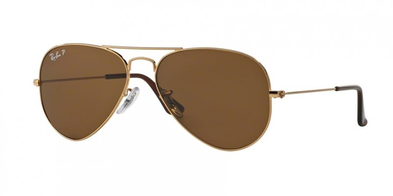 OKULARY RAY-BAN® AVIATOR LARGE METAL RB 3025 001/57 58 ROZMIAR M Z POLARYZACJĄ