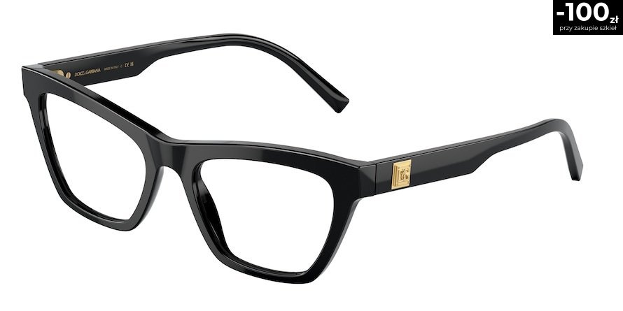 OKULARY KOREKCYJNE DOLCE & GABBANA DG 3359 501 53 ROZMIAR M