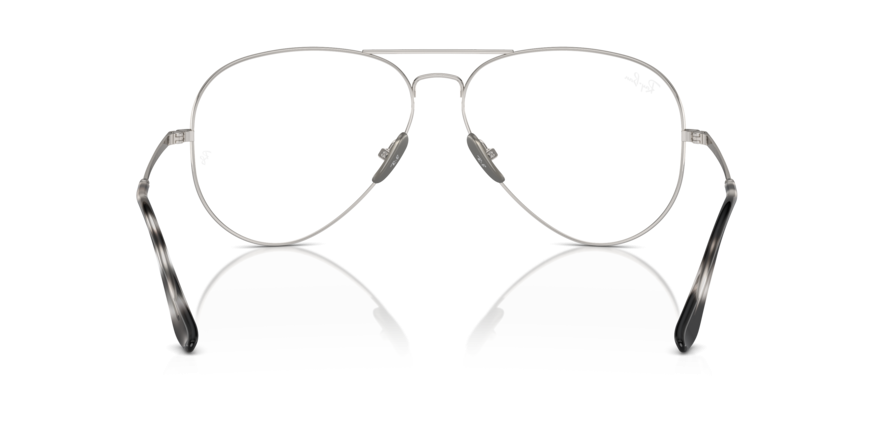 OKULARY KOREKCYJNE RAY-BAN® AVIATOR TITANIUM RX 8789 1002 58 ROZMIAR M