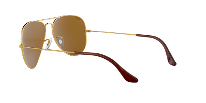 OKULARY RAY-BAN® AVIATOR LARGE METAL RB 3025 001/33 58 ROZMIAR M