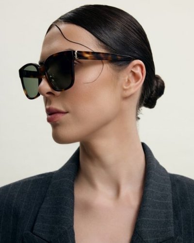OKULARY SAINT LAURENT SL M105/F 003 55 ROZMIAR M
