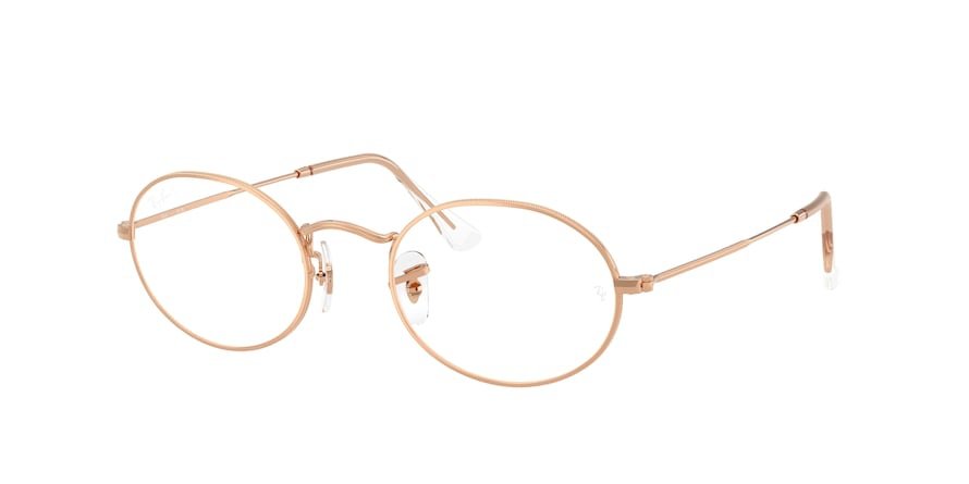 OKULARY KOREKCYJNE RAY-BAN® OVAL RX 3547V 3094 48 ROZMIAR S