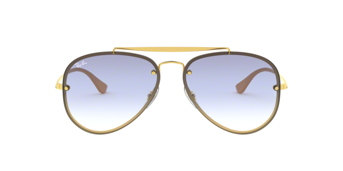 OKULARY RAY-BAN® BLAZE AVIATOR RB 3584N 001/19 58 ROZMIAR M