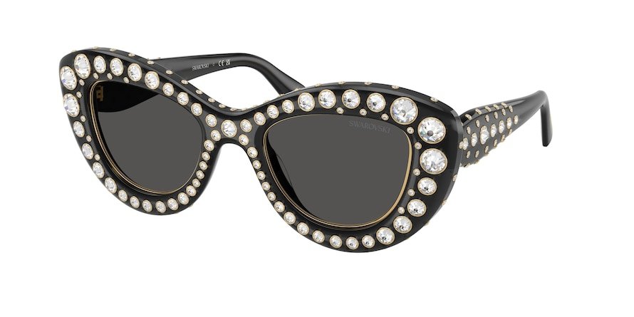 OKULARY SWAROVSKI SK 6060 110487 49 ROZMIAR M