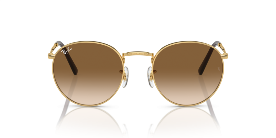 OKULARY RAY-BAN® NEW ROUND RB 3637 001/51 53 ROZMIAR M