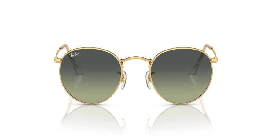 OKULARY RAY-BAN® ROUND METAL RB 3447 001/BH 53 ROZMIAR M
