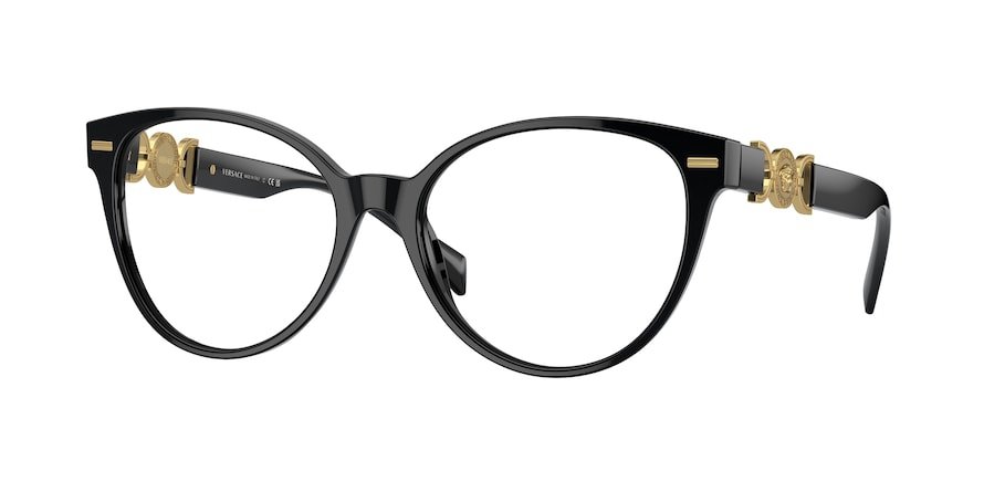 OKULARY KOREKCYJNE VERSACE VE 3334 GB1 53 ROZMIAR M