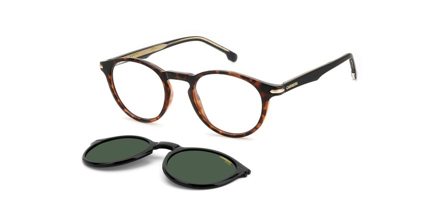 OKULARY KOREKCYJNE CARRERA CA 297CS 086 48 ROZMIAR S + NAKŁADKA Z POLARYZACJĄ