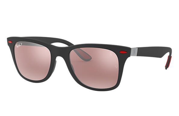 OKULARY RAY-BAN® SCUDERIA FERRARI COLLECTION RB 4195M F602H2 52 ROZMIAR M Z POLARYZACJĄ