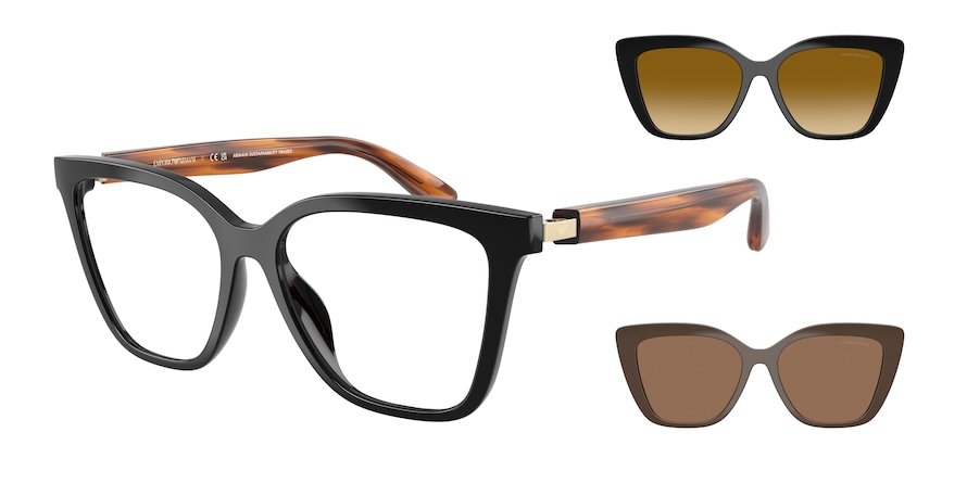 OKULARY KOREKCYJNE EMPORIO ARMANI EA 4254U 62681W 54 ROZMIAR M + NAKŁADKA