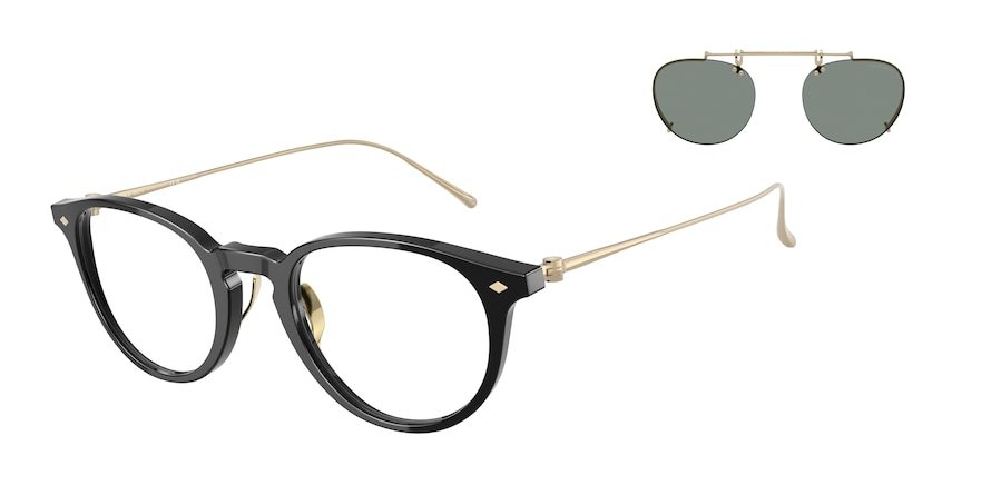 OKULARY KOREKCYJNE GIORGIO ARMANI AR 7270T 6060 49 ROZMIAR M + NAKŁADKA