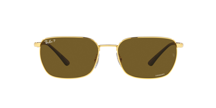 OKULARY RAY-BAN® CHROMANCE RB 3684CH 001/AN 58 ROZMIAR L Z POLARYZACJĄ