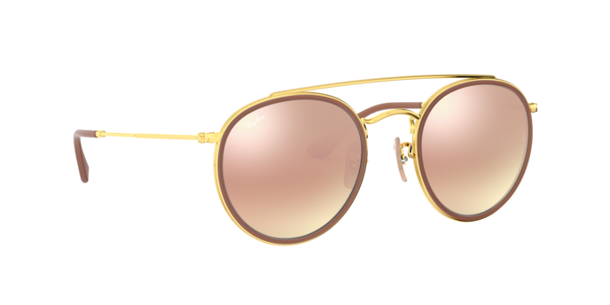 OKULARY RAY-BAN® ROUND RB 3647N 001/7O 51 ROZMIAR M