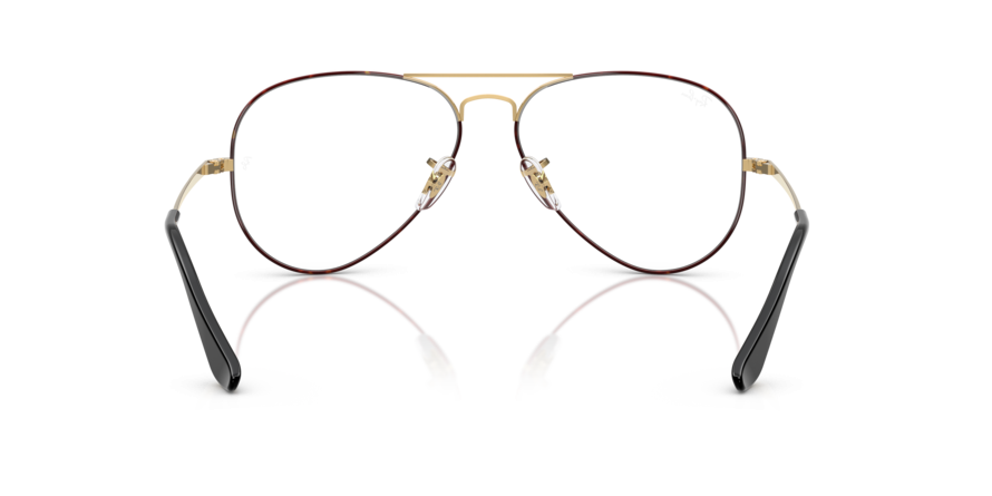 OKULARY KOREKCYJNE RAY-BAN® AVIATOR RX 6489 3175 55 ROZMIAR M