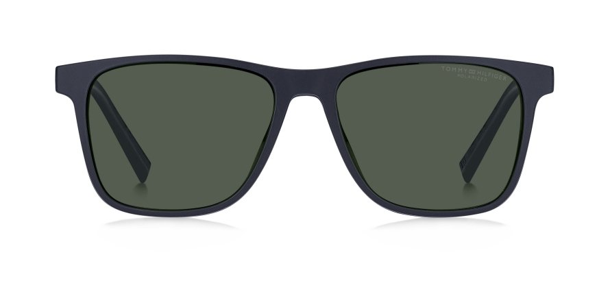 OKULARY KOREKCYJNE TOMMY HILFIGER TH 2203C RNB 55 ROZMIAR M + NAKŁADKA Z POLARYZACJĄ