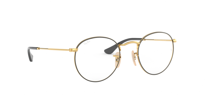 OKULARY KOREKCYJNE RAY-BAN® ROUND METAL RX 3447V 2991 50 ROZMIAR M