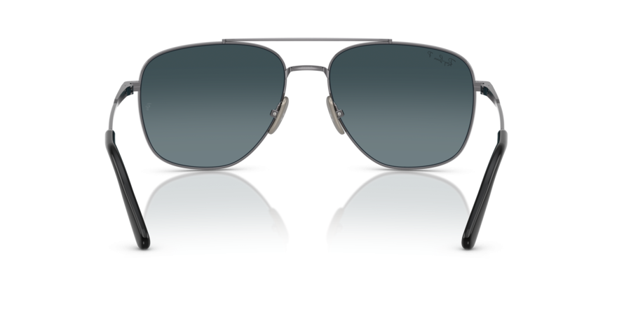 OKULARY RAY-BAN® WILLIAM TITANIUM RB 8097 165/S3 59 ROZMIAR L Z POLARYZACJĄ