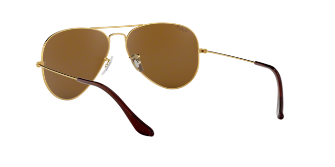 OKULARY RAY-BAN® AVIATOR LARGE METAL RB 3025 001/57 58 ROZMIAR M Z POLARYZACJĄ