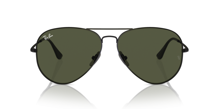 OKULARY RAY-BAN® AVIATOR TITANIUM RB 8089 926731 58 ROZMIAR M