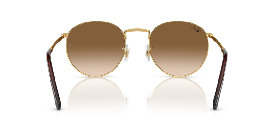 OKULARY RAY-BAN® NEW ROUND RB 3637 001/51 50 ROZMIAR M