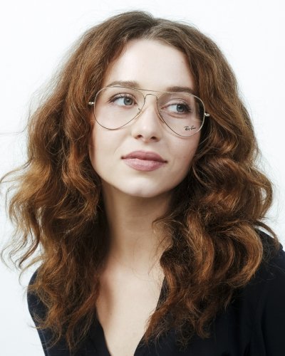 OKULARY KOREKCYJNE RAY-BAN® AVIATOR RX 6489 2500 58 ROZMIAR L