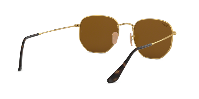 OKULARY RAY-BAN® HEXAGONAL RB 3548N 001/57 54 ROZMIAR L Z POLARYZACJĄ