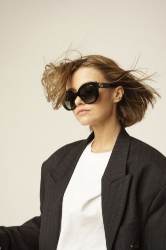 OKULARY GUCCI GG 0327S 001 52 ROZMIAR M