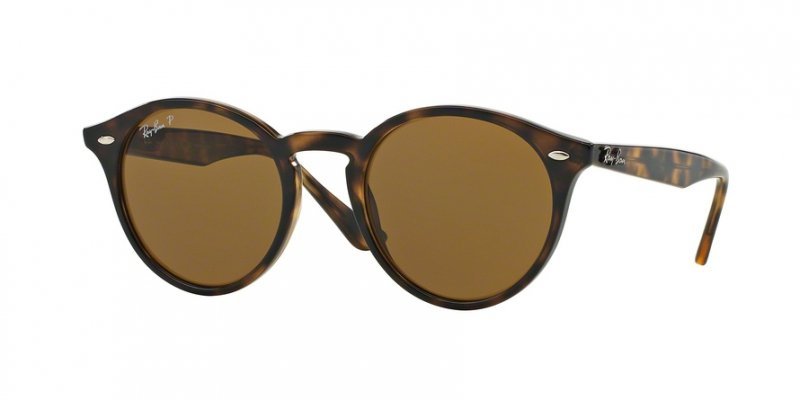 OKULARY RAY-BAN® ROUND RB 2180 710/83 49 ROZMIAR S Z POLARYZACJĄ