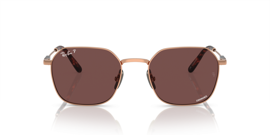 OKULARY RAY-BAN® JIM TITANIUM RB 8094 9266AF 53 ROZMIAR M Z POLARYZACJĄ