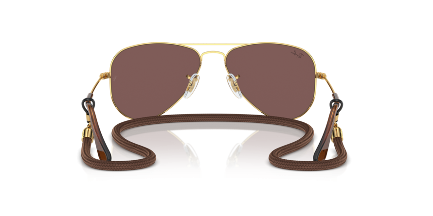 OKULARY DZIECIĘCE RAY-BAN® JUNIOR AVIATOR RJ 9506S 223/6G 52