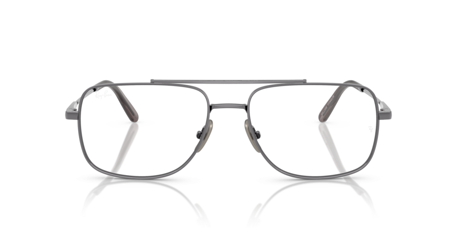 OKULARY KOREKCYJNE RAY-BAN® WILLIAM TITANIUM RX 8797 1000 56 ROZMIAR M