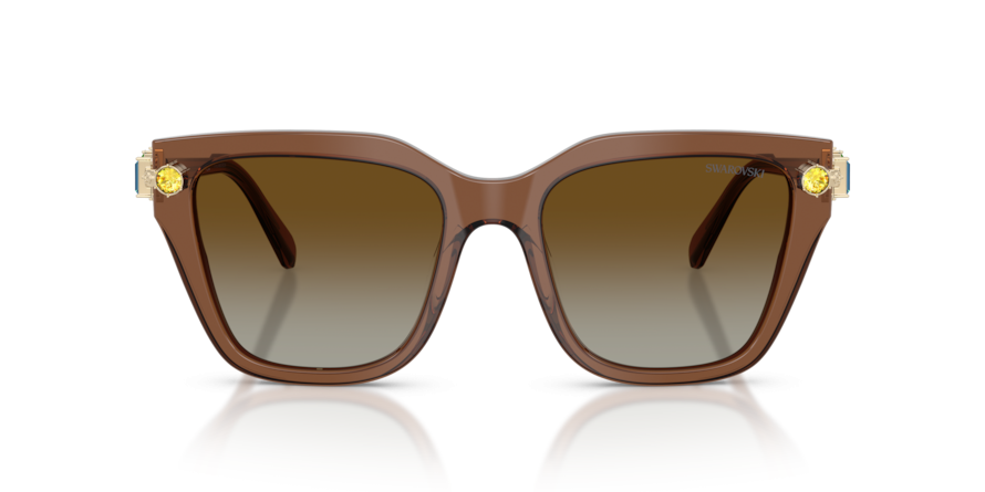 OKULARY SWAROVSKI SK 6041 1067T5 53 ROZMIAR M Z POLARYZACJĄ