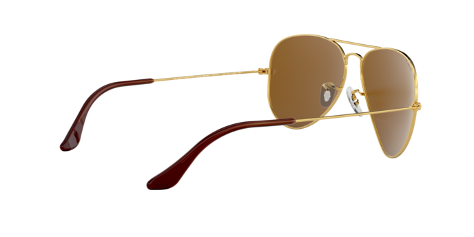 OKULARY RAY-BAN® AVIATOR LARGE METAL RB 3025 001/57 62 ROZMIAR L Z POLARYZACJĄ