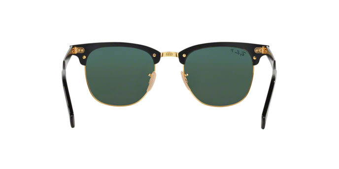OKULARY RAY-BAN® CLUBMASTER ALUMINUM RB 3507 136/N5 51 ROZMIAR M Z POLARYZACJĄ
