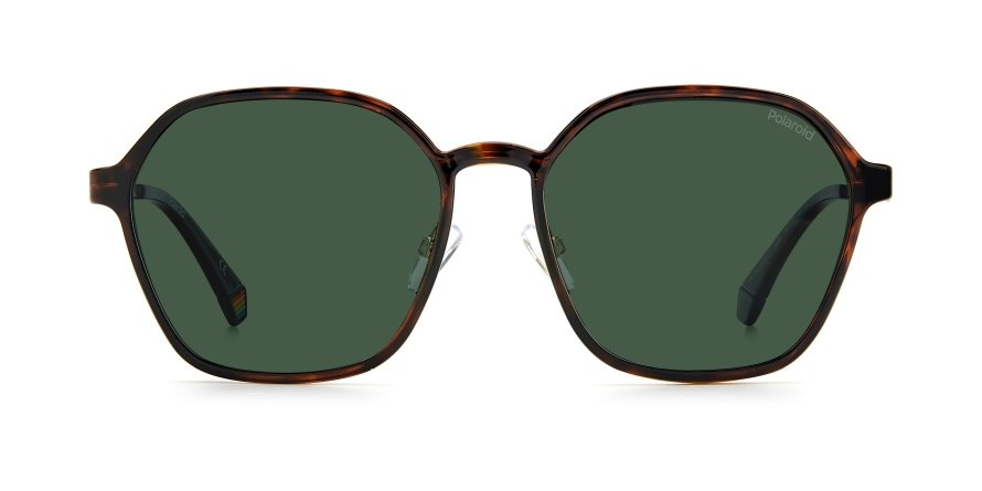 OKULARY KOREKCYJNE POLAROID PLD 6183CS 06J 56 ROZMIAR M + NAKŁADKA Z POLARYZACJĄ