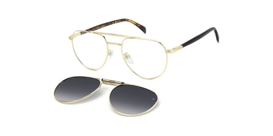 OKULARY KOREKCYJNE DAVID BECKHAM DB 1238C J5G 55 ROZMIAR M + NAKŁADKA
