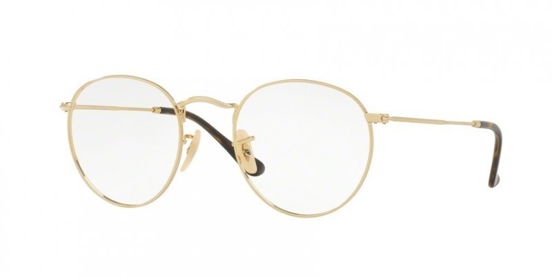 OKULARY KOREKCYJNE RAY-BAN® ROUND METAL RX 3447V 2500 47 ROZMIAR S