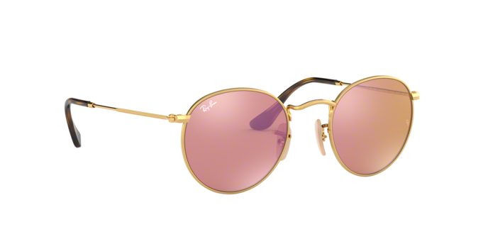 OKULARY RAY-BAN® ROUND METAL RB 3447N 001/Z2 50 ROZMIAR M