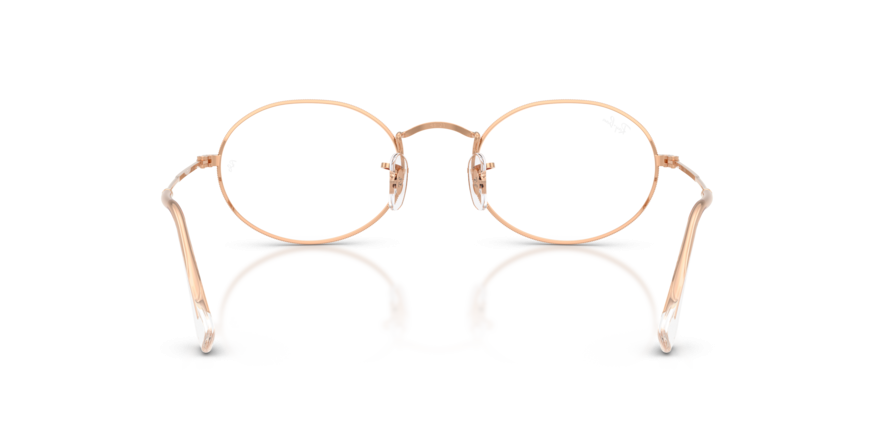 OKULARY KOREKCYJNE RAY-BAN® OVAL RX 3547V 3094 51 ROZMIAR M