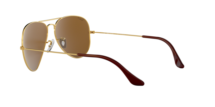 OKULARY RAY-BAN® AVIATOR LARGE METAL RB 3025 001/57 62 ROZMIAR L Z POLARYZACJĄ