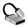 Satechi Dual HDMI 4K USB-C Adapter Silver