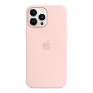 Apple Silikonowe etui z MagSafe do iPhone 13 Pro Max - kredowy róż