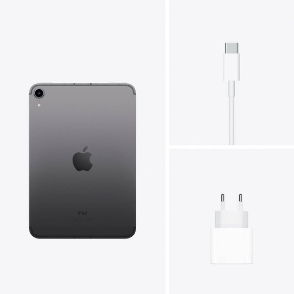 Apple iPad mini 6 8,3&quot; 64GB Wi-Fi + Cellular (5G) Gwiezdna szarość (Space Gray)