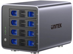 Unitek Obudowa RAID do dysku SATA 2.5&#039;&#039;/3.5&#039;&#039; 8 trybów 80TB USB-C