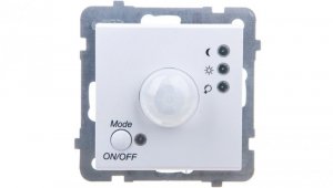 SONATA Elektroniczny czujnik ruchu biały ŁP-16R/m/00