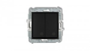 Mechanizm łącznika podwójnego krzyżowego Karlik Mini 12MWP-66 czarny mat