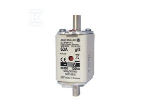 WKŁADKA BEZP NH00 63A 800V AC GG