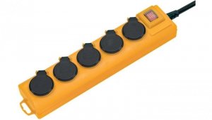 Listwa zasilająca Super-Solid SL 544 D IP44 2m 5 gniazd H07RN-F 3G2,5 1159904225