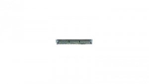 Patch panel FTP Cat6 24 porty, 1U, czarny