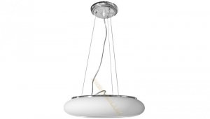 Lampa DOMENICA fi520*H1500mm 4xE27 BIAŁA Szkło + metal